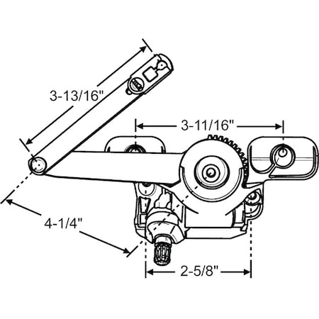 EZ Split Arm Casement Operator